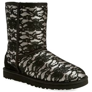 Black Lace UGGs